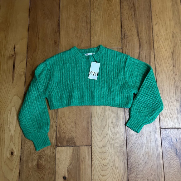 ZARA Knit Crop Sweater M - Picture 6 of 9
